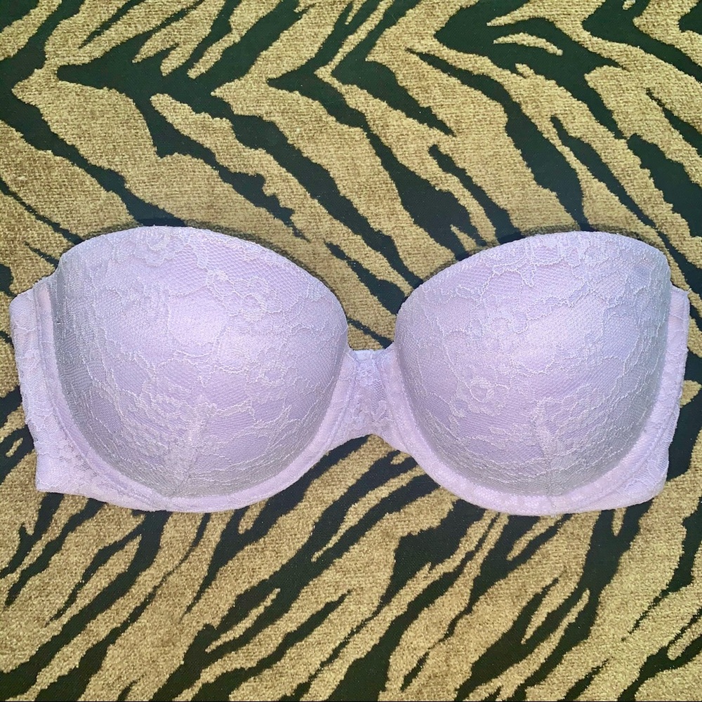 Victoria’s Secret Lacey Strapless Bra